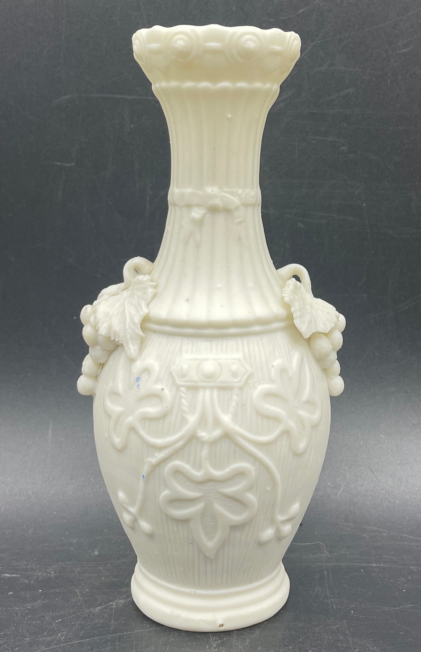 C.1850's Antique Bennington Parian Vase - 4