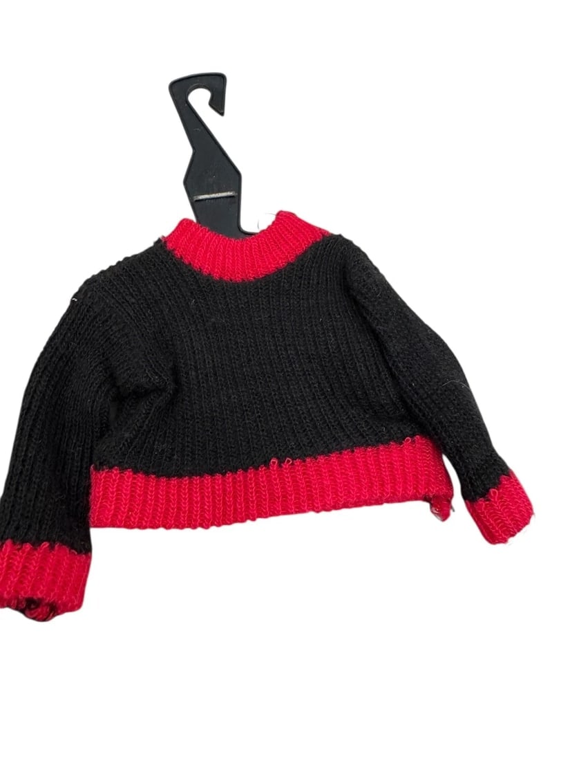 Vintage 1969 Mattel Barbie 1867 Dreams In Red Fur Robe Nightgown plus KEN items - 9