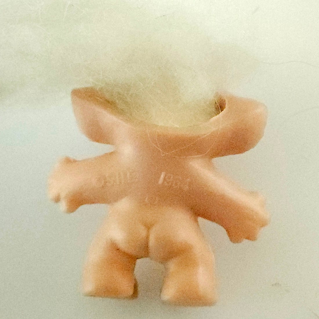 Miniature Troll Dolls Gumball Machine Prize 1" 1960s and Pencil Topper - 5