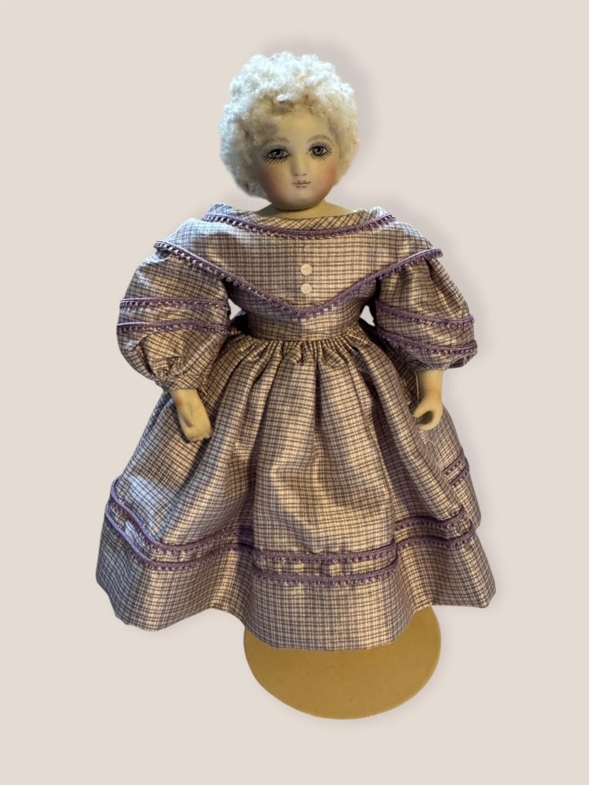 Doll Artist Cathy Hansen Bisque Huret Fashion Doll 8" (1 of 12)