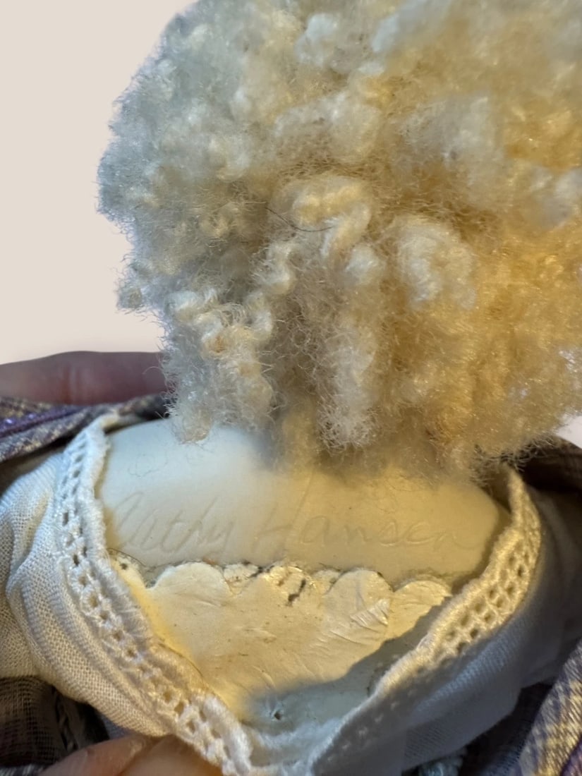 Doll Artist Cathy Hansen Bisque Huret Fashion Doll 8" - 7