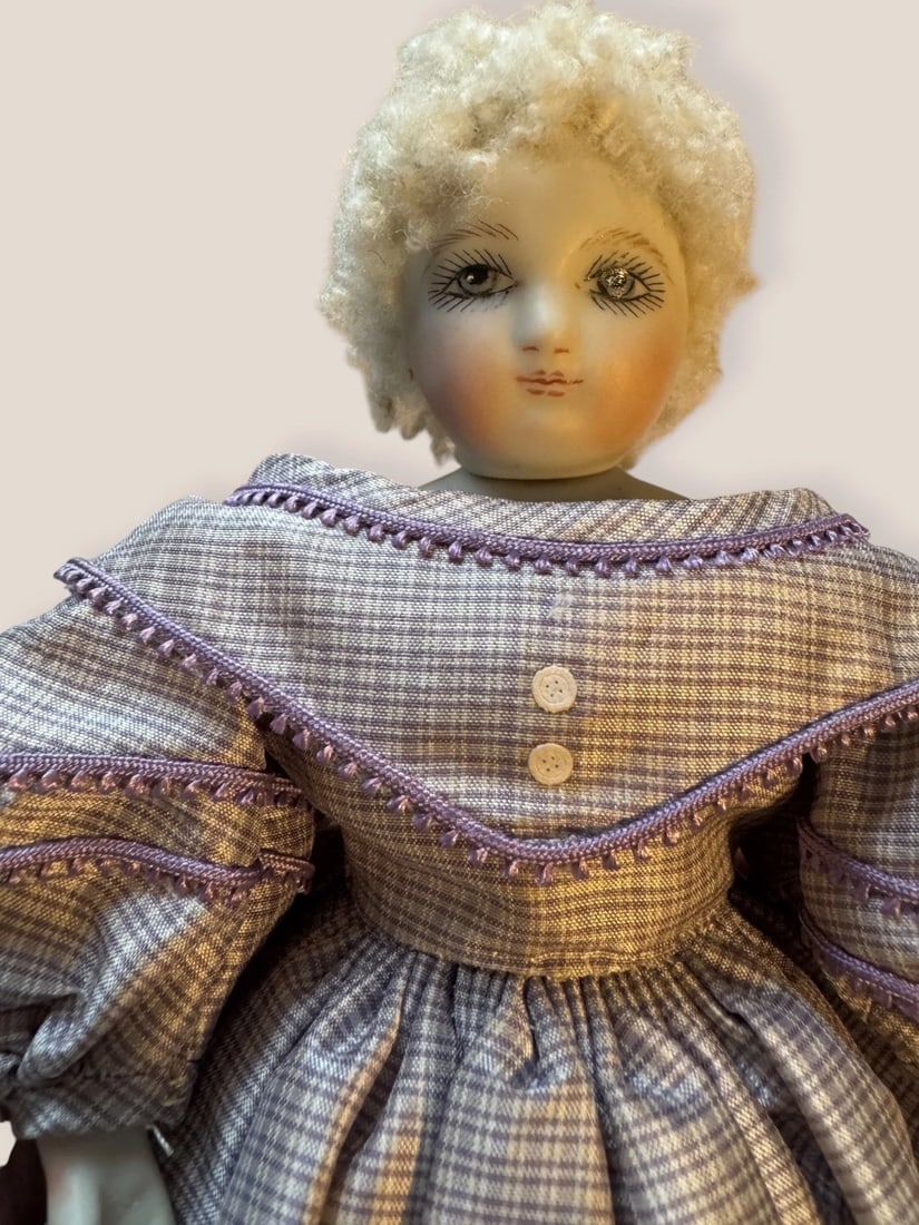 Doll Artist Cathy Hansen Bisque Huret Fashion Doll 8" - 9