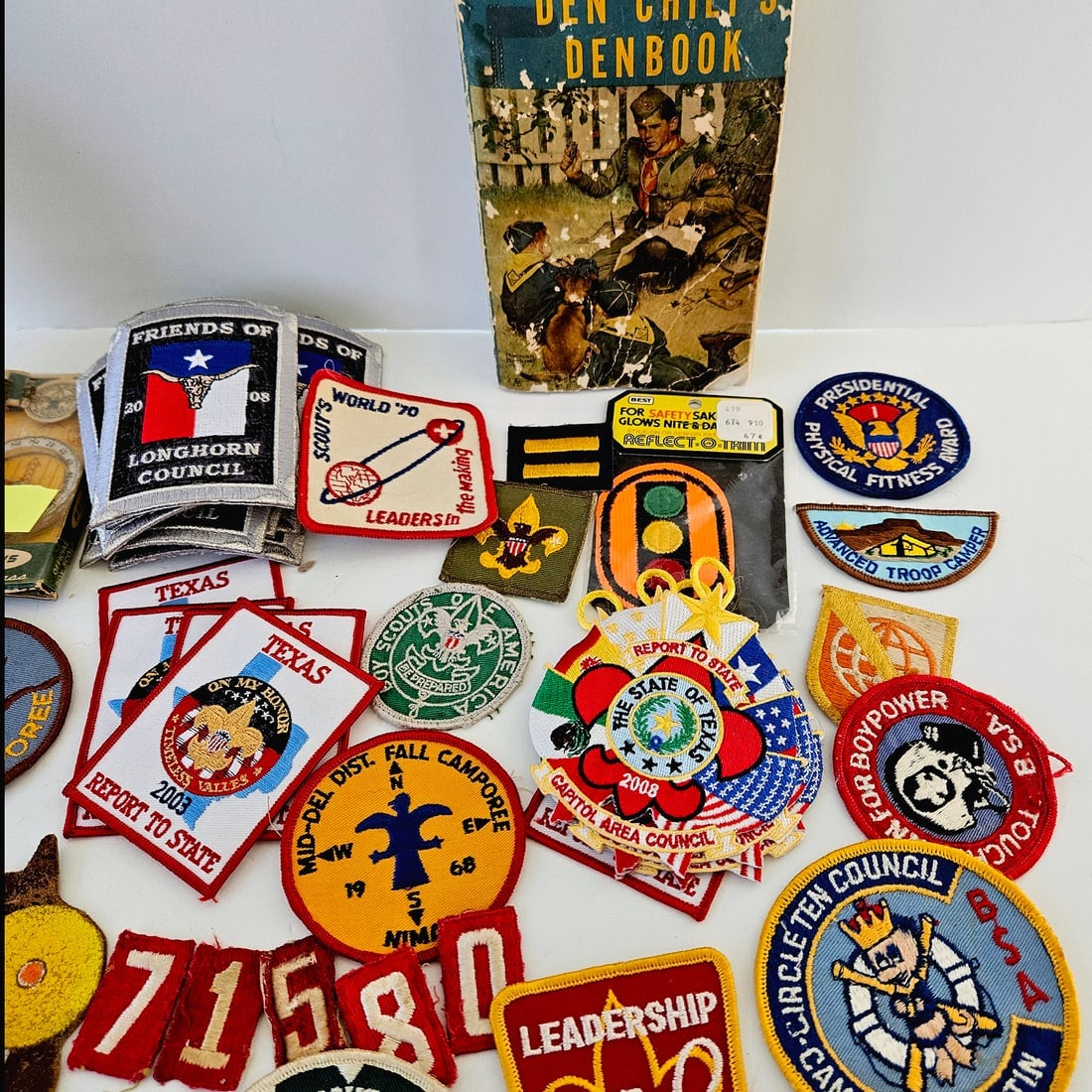 Large Lot of Boy Scouts of America (BSA) Patches, Pins & Accessories - 3