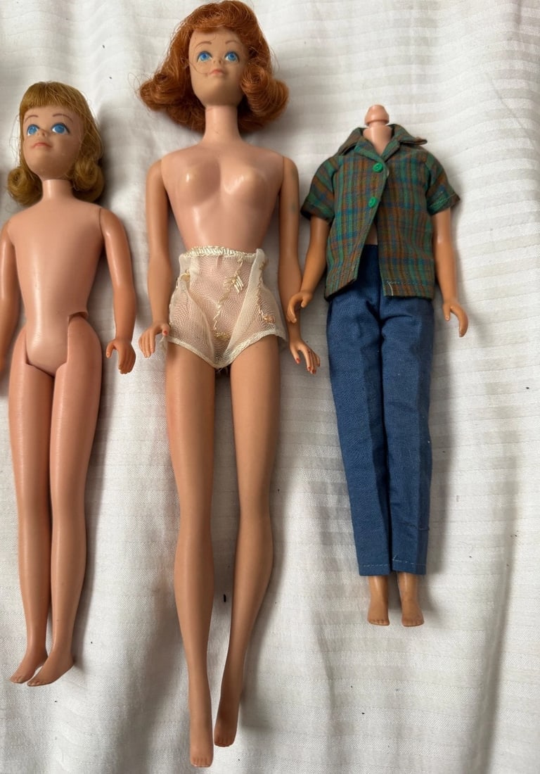 Vintage Mattel Midge Doll lot of 3 dolls Vtg Barbie - 6
