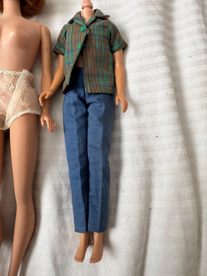 Vintage Mattel Midge Doll lot of 3 dolls Vtg Barbie - 9