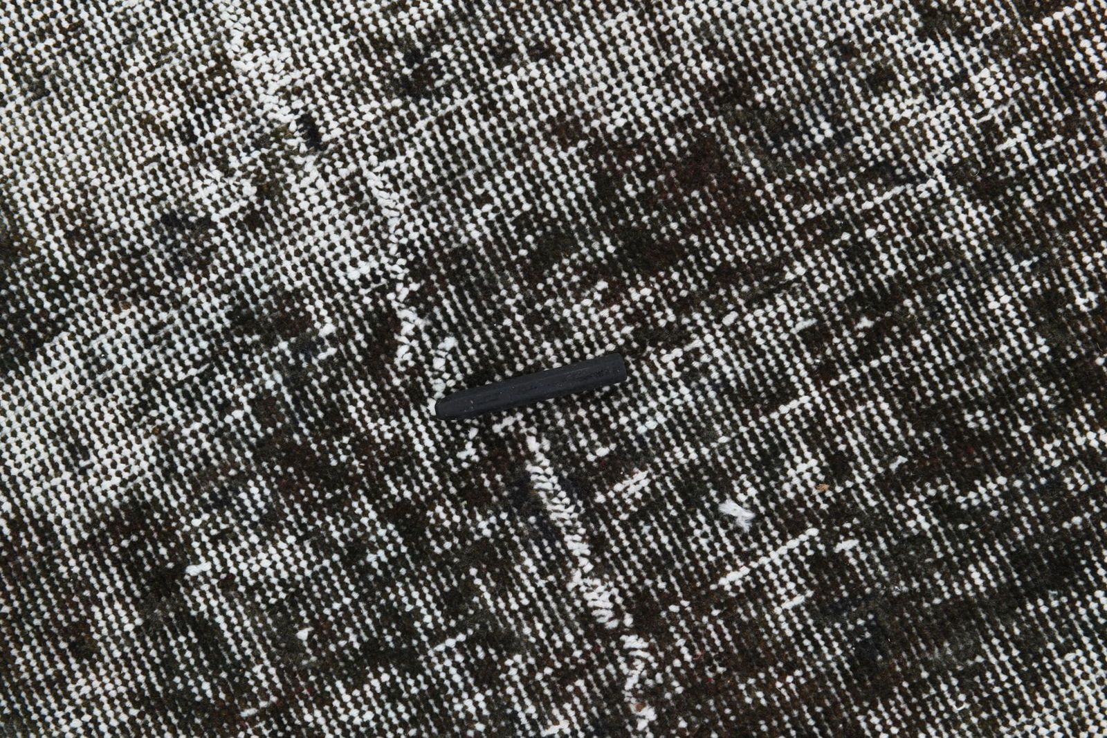 2'6'' x 10'0'' Handmade Vintage Wool Rug - 7105 - 10