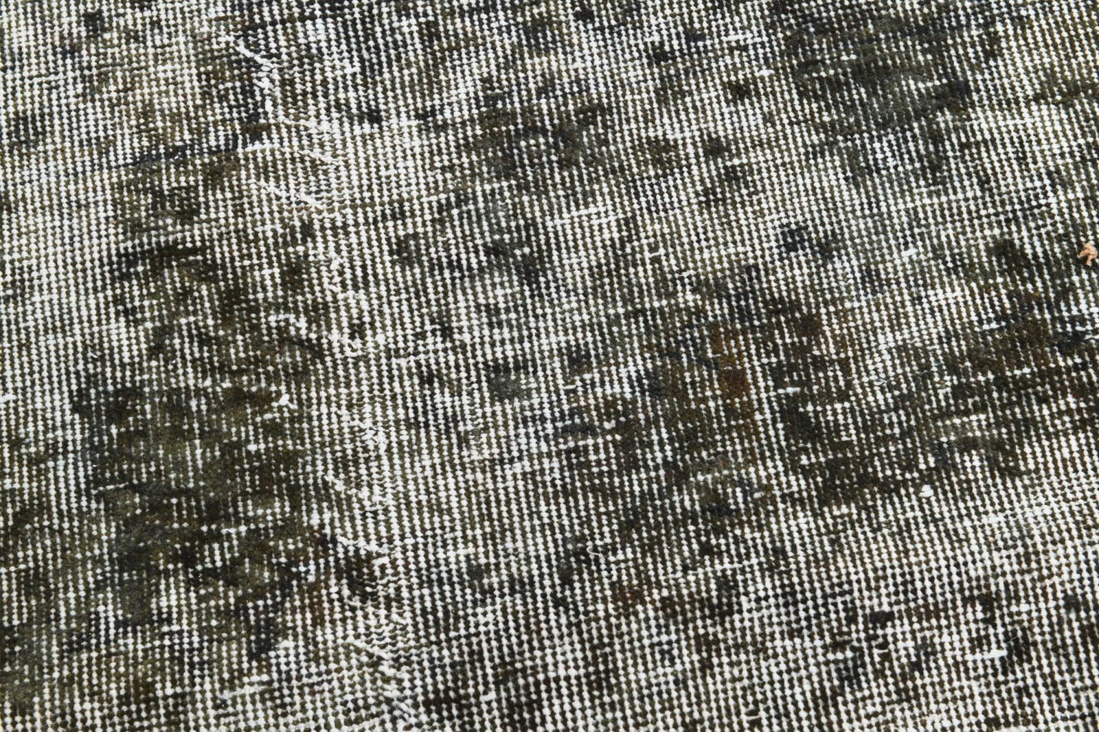 2'6'' x 10'0'' Handmade Vintage Wool Rug - 7105 - 15