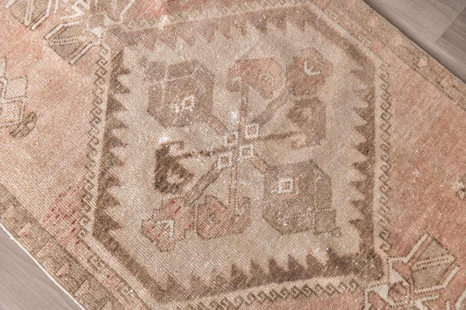 2'10'' x 10'9'' Turkish Vintage Runner Rug - 7254 - 4