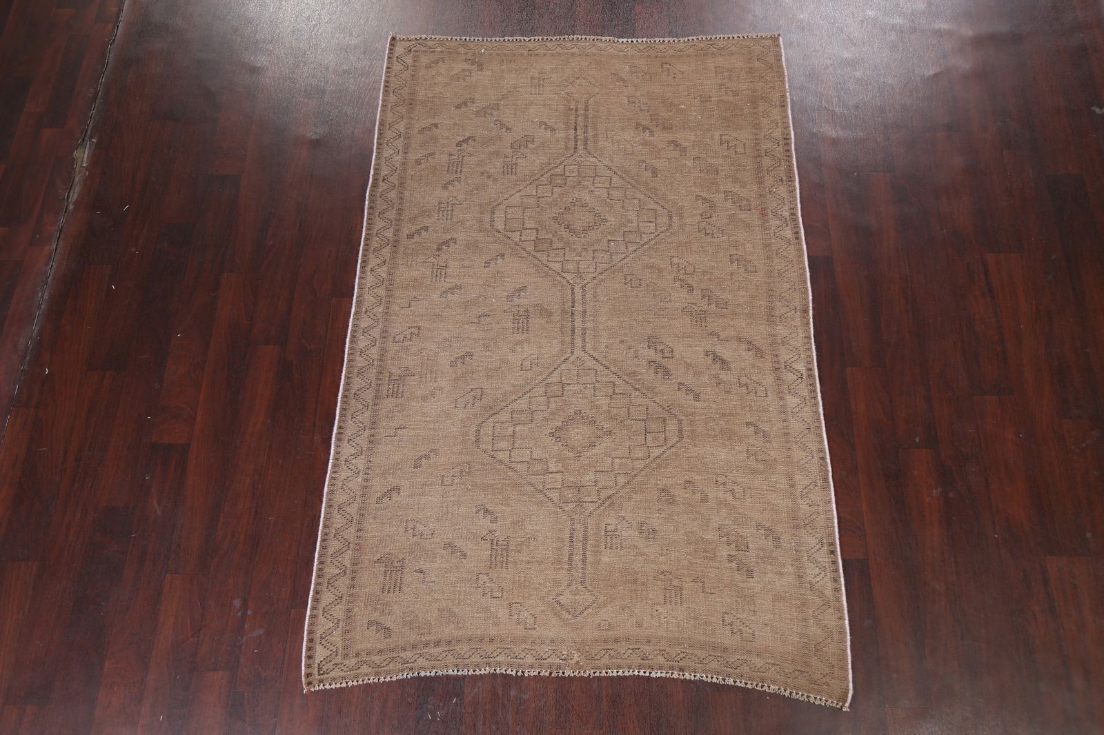 Antique Qashqai Persian Area Rug 5x7 - 12