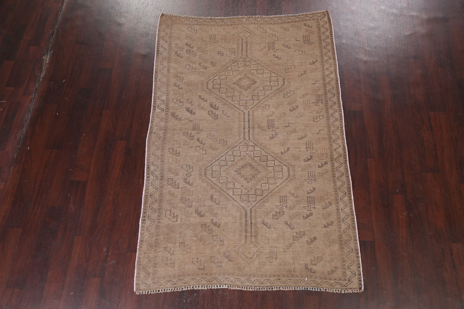 Antique Qashqai Persian Area Rug 5x7 - 2