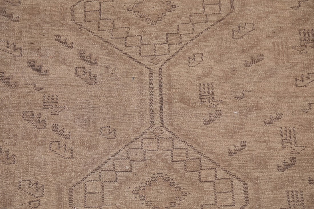 Antique Qashqai Persian Area Rug 5x7 - 4