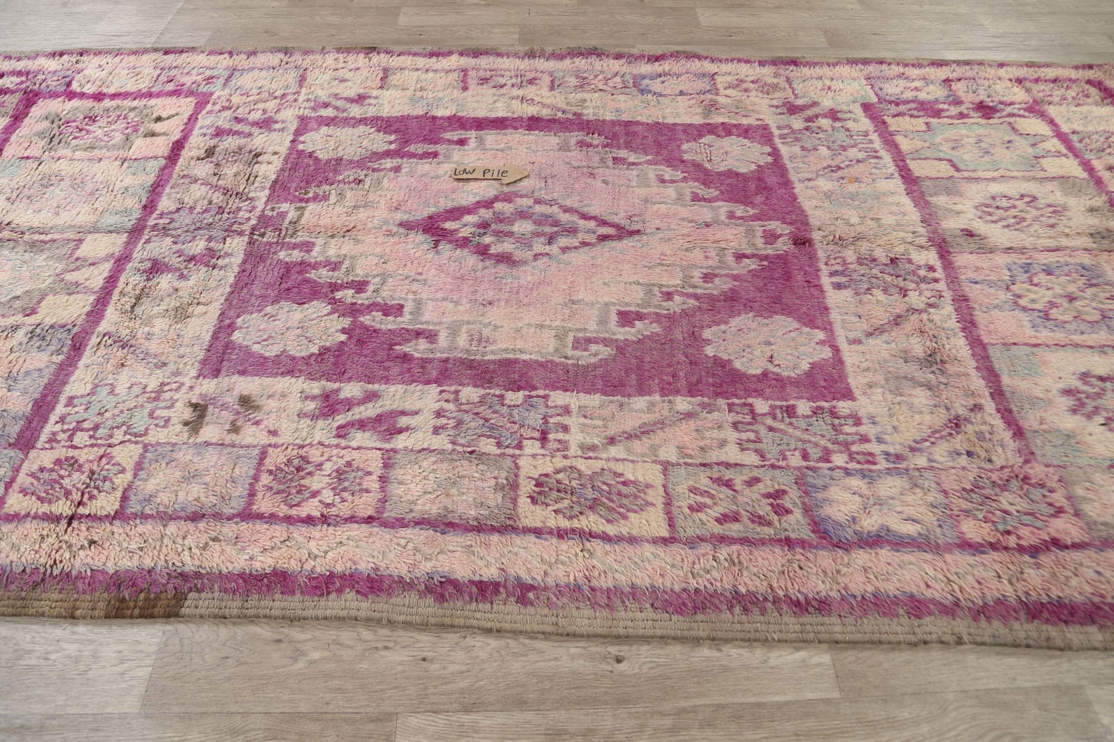 Antique Tribal Moroccan Oriental Area Rug 6x12 - 14