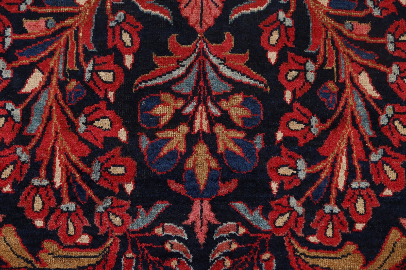 Antique 100% Vegetable Dye Lilian Persian Area Rug 4x8 - 11