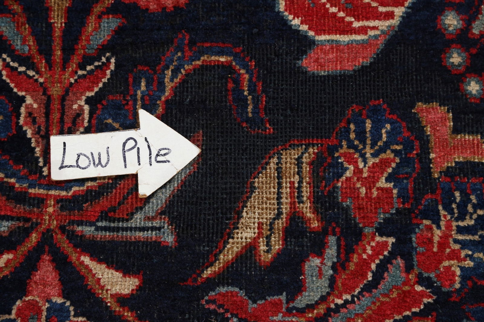 Antique 100% Vegetable Dye Lilian Persian Area Rug 4x8 - 14