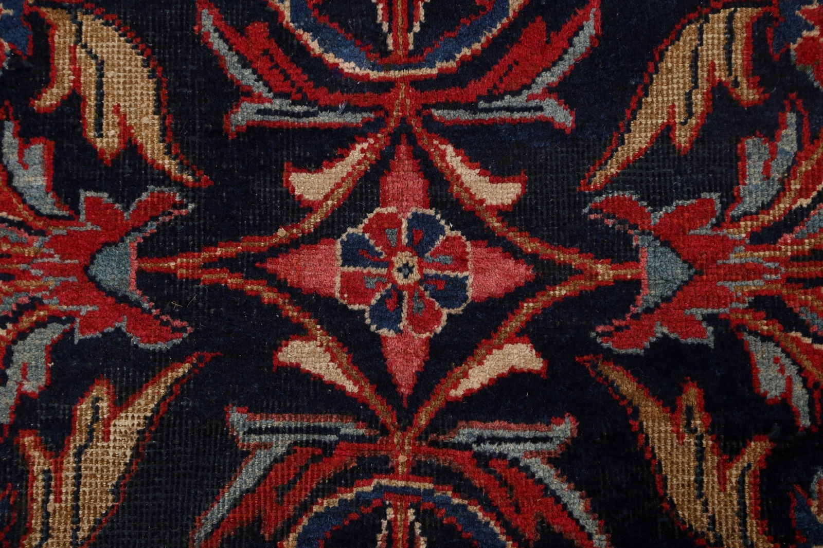 Antique 100% Vegetable Dye Lilian Persian Area Rug 4x8 - 4