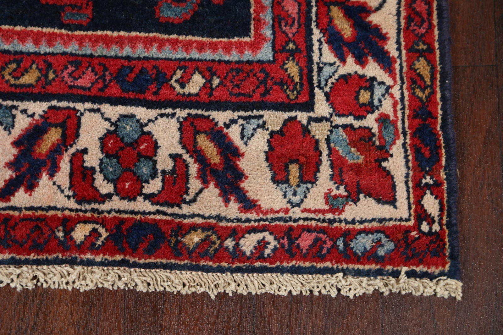 Antique 100% Vegetable Dye Lilian Persian Area Rug 4x8 - 5