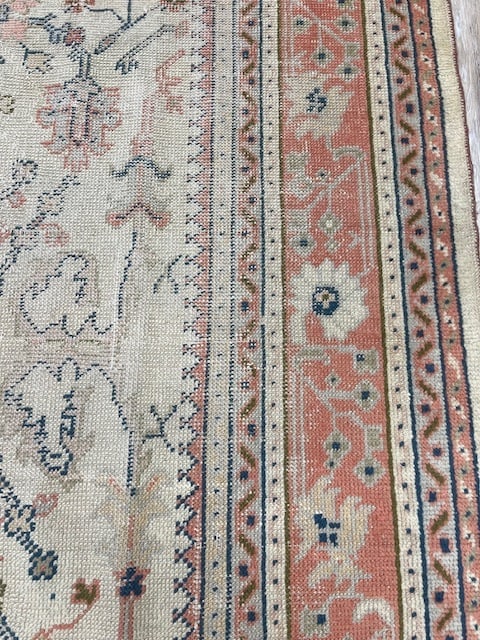 Antique Turkish Ushak Rug-3317 - 5