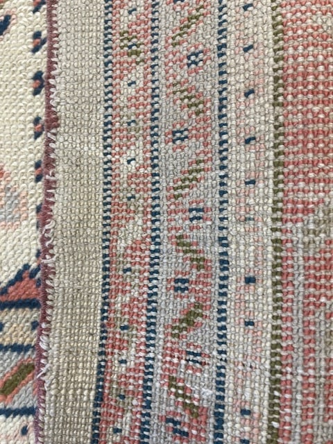 Antique Turkish Ushak Rug-3317 - 7