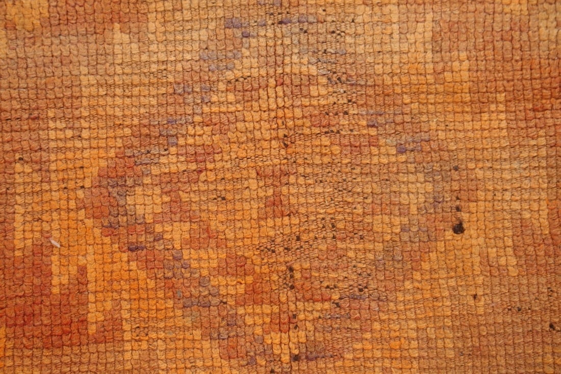 Antique 100% Vegetable Dye Moroccan Oriental Area Rug 4x5 - 10