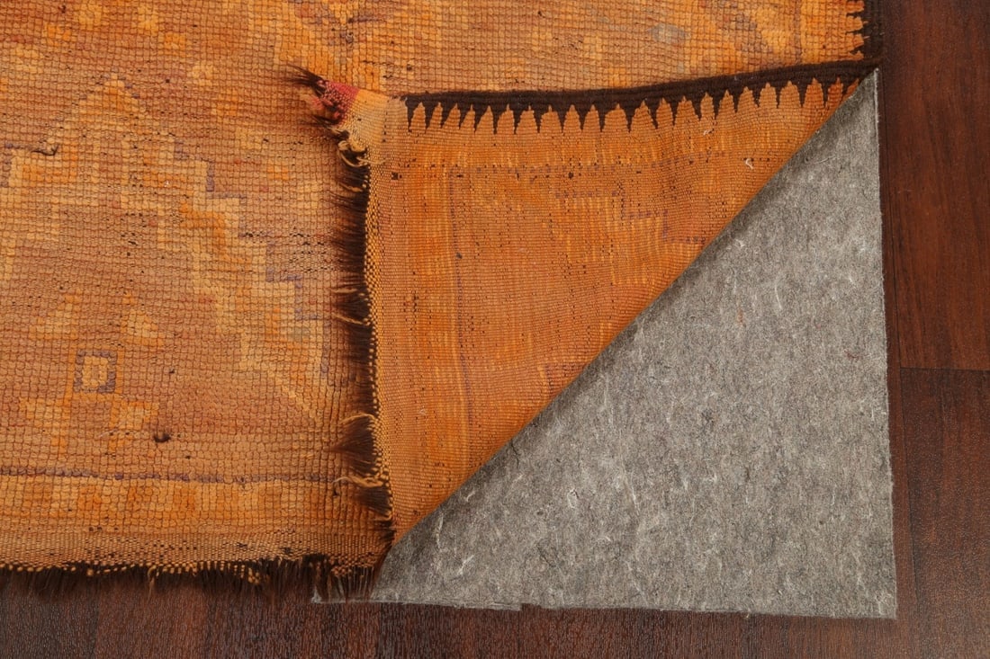 Antique 100% Vegetable Dye Moroccan Oriental Area Rug 4x5 - 7