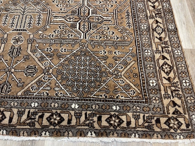 Antique Persian Natural Wool Bakhtiari-5159 - 2