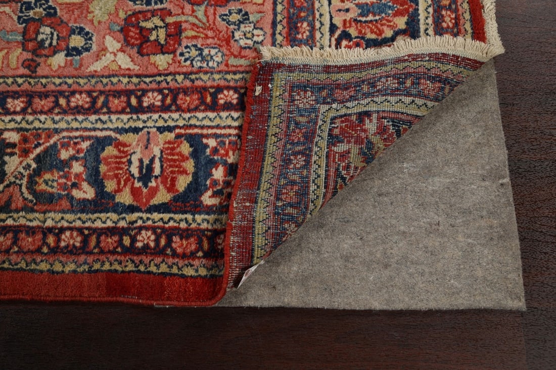 Antique Floral Mahal Persian Area Rug 8x11 - 7