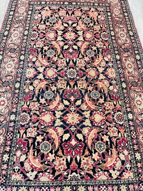 Antique Farahan Sarouk Rug-3632 - 2