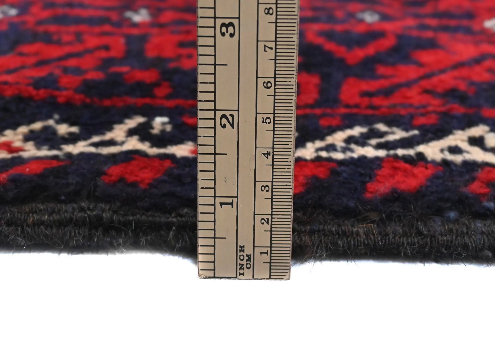 Vintage Red Tribal 4X10 Balouch Persian Runner Rug - 10