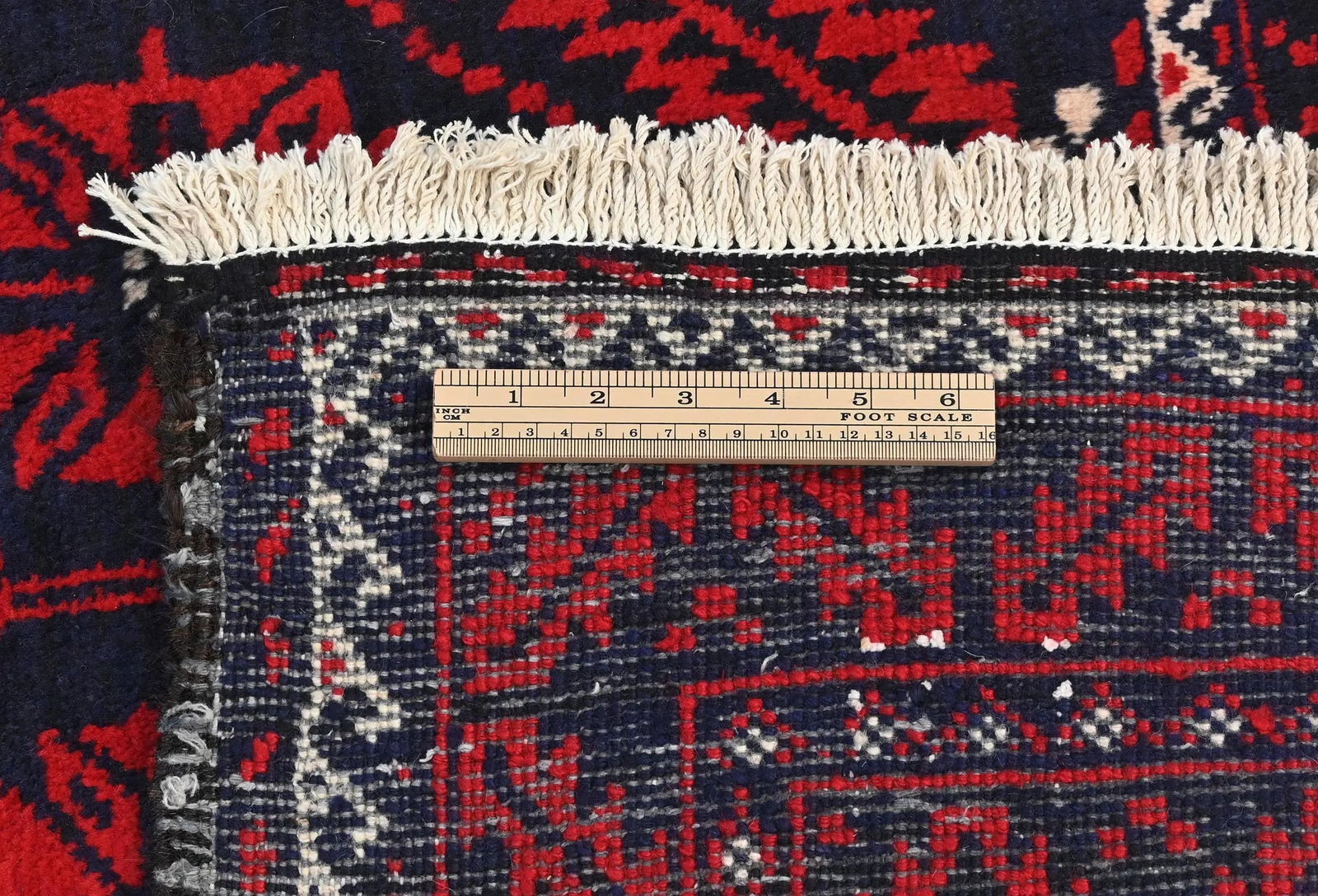 Vintage Red Tribal 4X10 Balouch Persian Runner Rug - 11