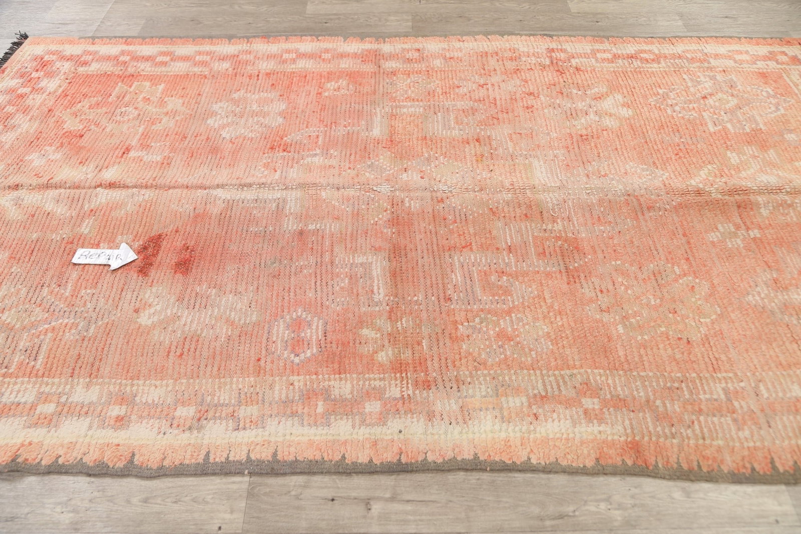 Pre-1900 Antique Tribal Moroccan Oriental Area Rug 5x9 - 14