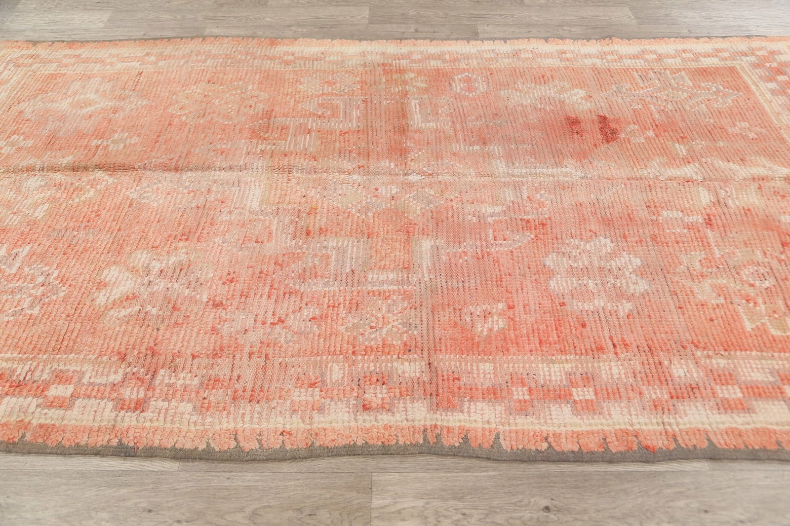 Pre-1900 Antique Tribal Moroccan Oriental Area Rug 5x9 - 16