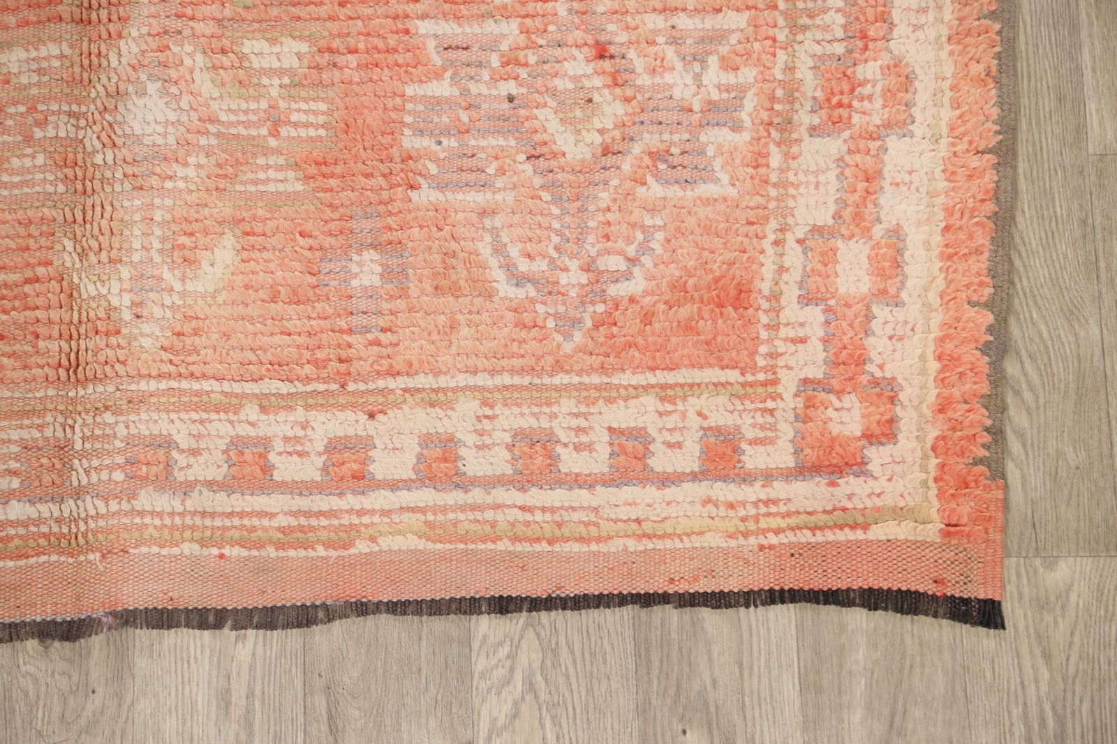 Pre-1900 Antique Tribal Moroccan Oriental Area Rug 5x9 - 5