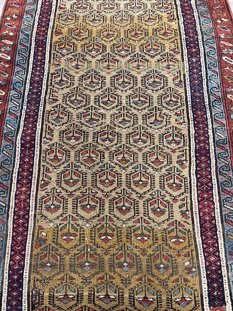 Antique persian Kurd Runner-5268 - 2
