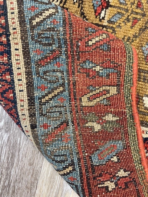 Antique persian Kurd Runner-5268 - 7