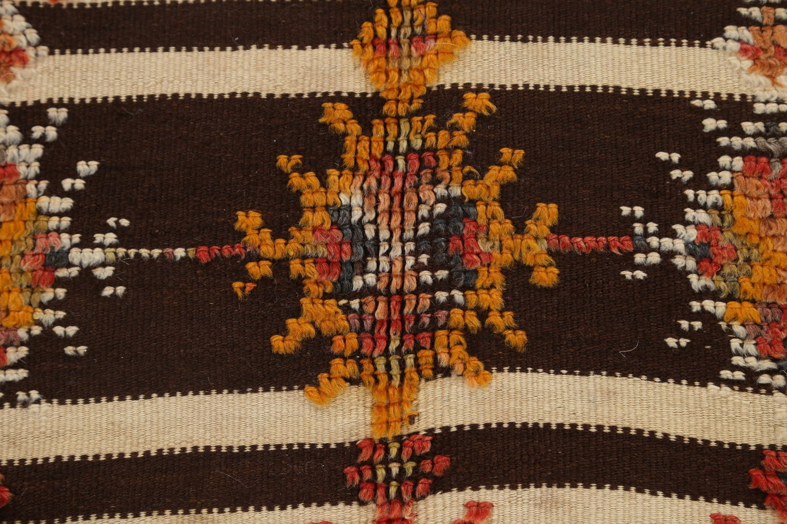 Antique Tribal Moroccan Oriental Area Rug 5x10 - 9