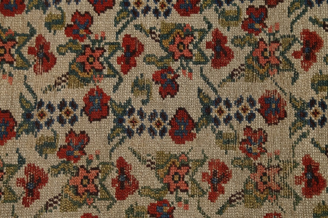 Pre-1900 Antique Vegetable Dye Malayer Persian Runner Rug 3x16 - 10