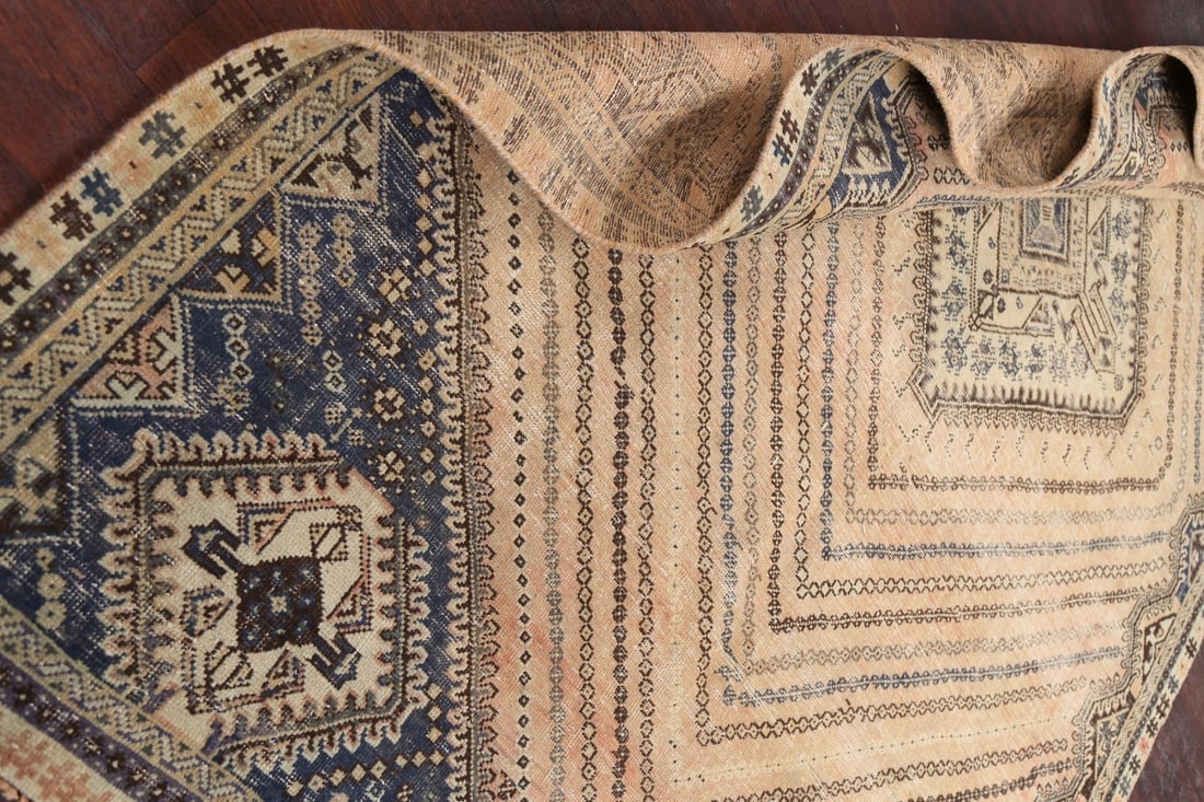 Antique Shiraz Persian Area Rug 6x10 - 15