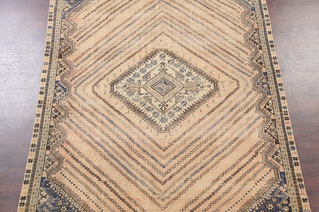 Antique Shiraz Persian Area Rug 6x10 - 3