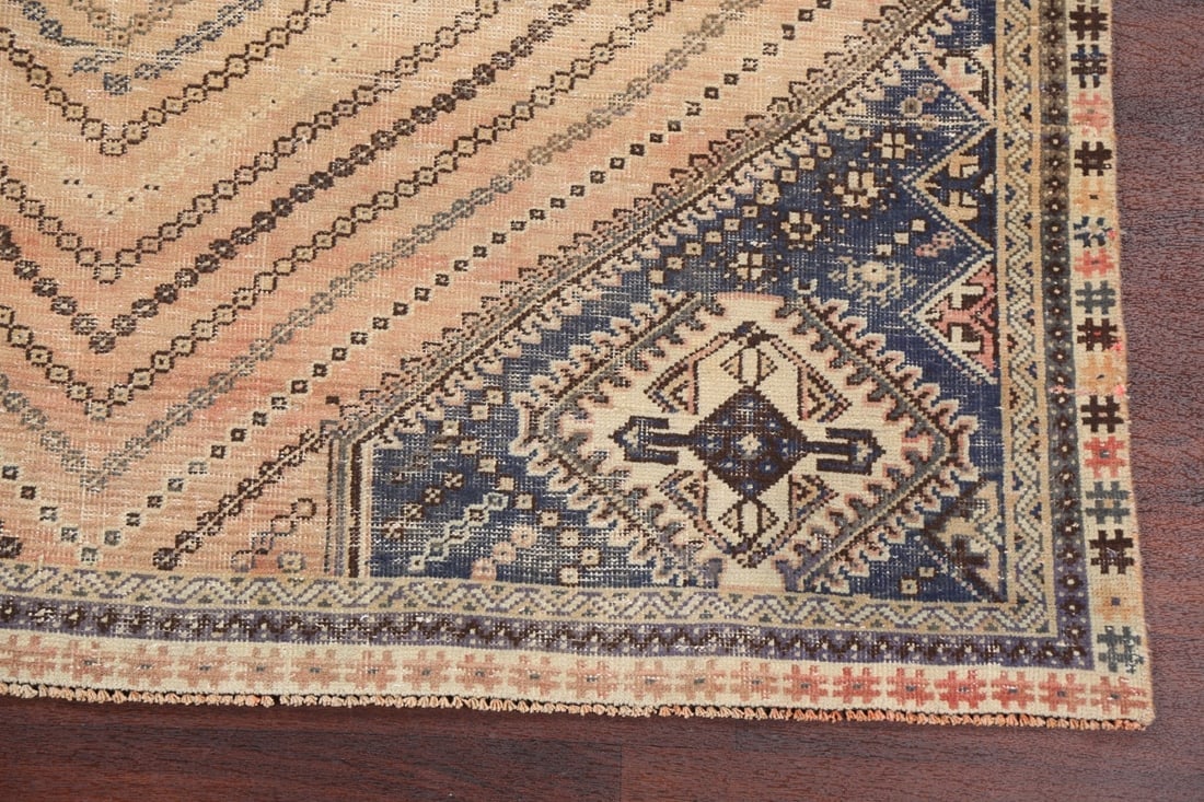 Antique Shiraz Persian Area Rug 6x10 - 6