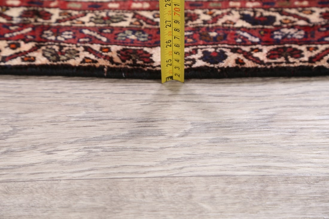 Antique Tribal Shiraz Abadeh Persian Area Rug 4x5 - 20