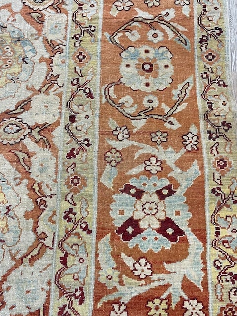 Vintage Turkish Ushak Rug-5336 - 8