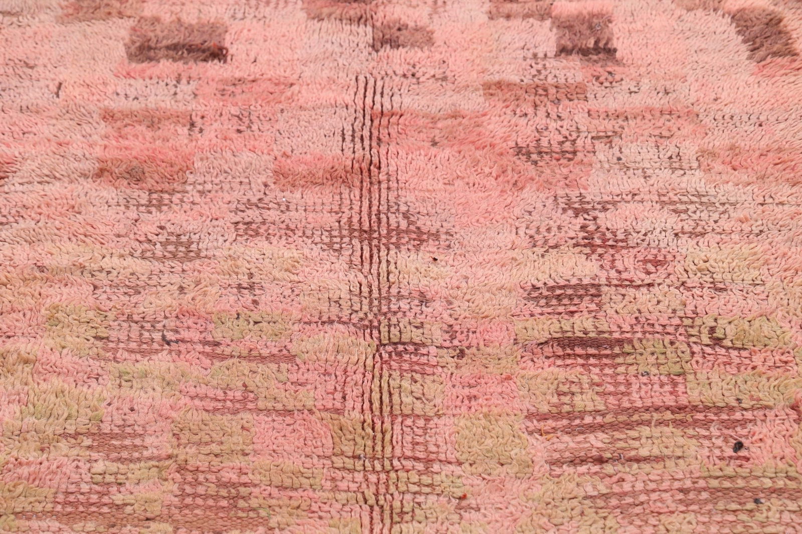 Antique Tribal Moroccan Oriental Area Rug 5x12 - 10