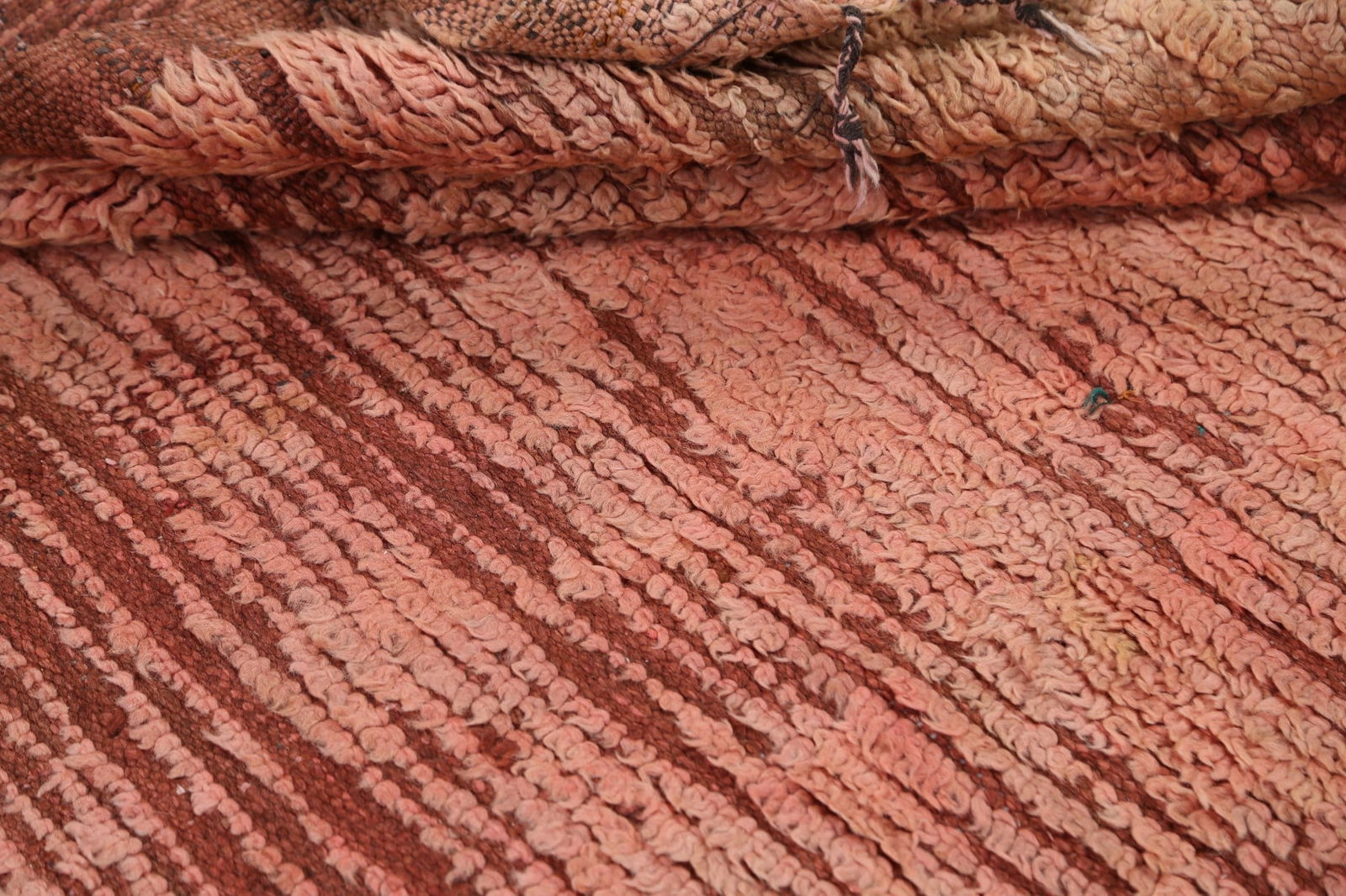 Antique Tribal Moroccan Oriental Area Rug 5x12 - 17