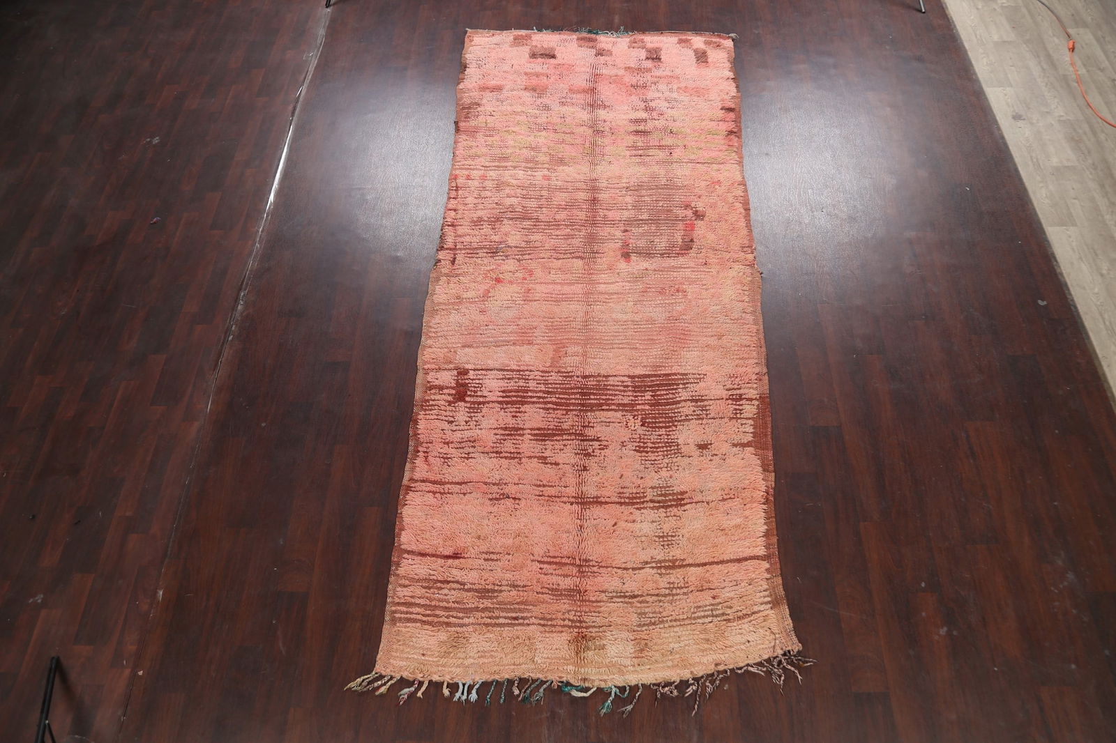 Antique Tribal Moroccan Oriental Area Rug 5x12 - 2