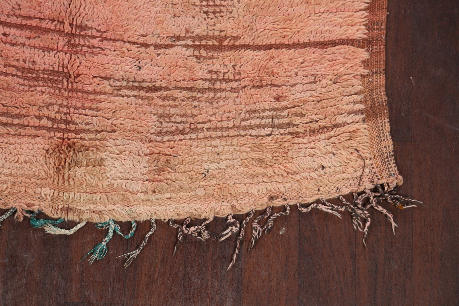 Antique Tribal Moroccan Oriental Area Rug 5x12 - 5