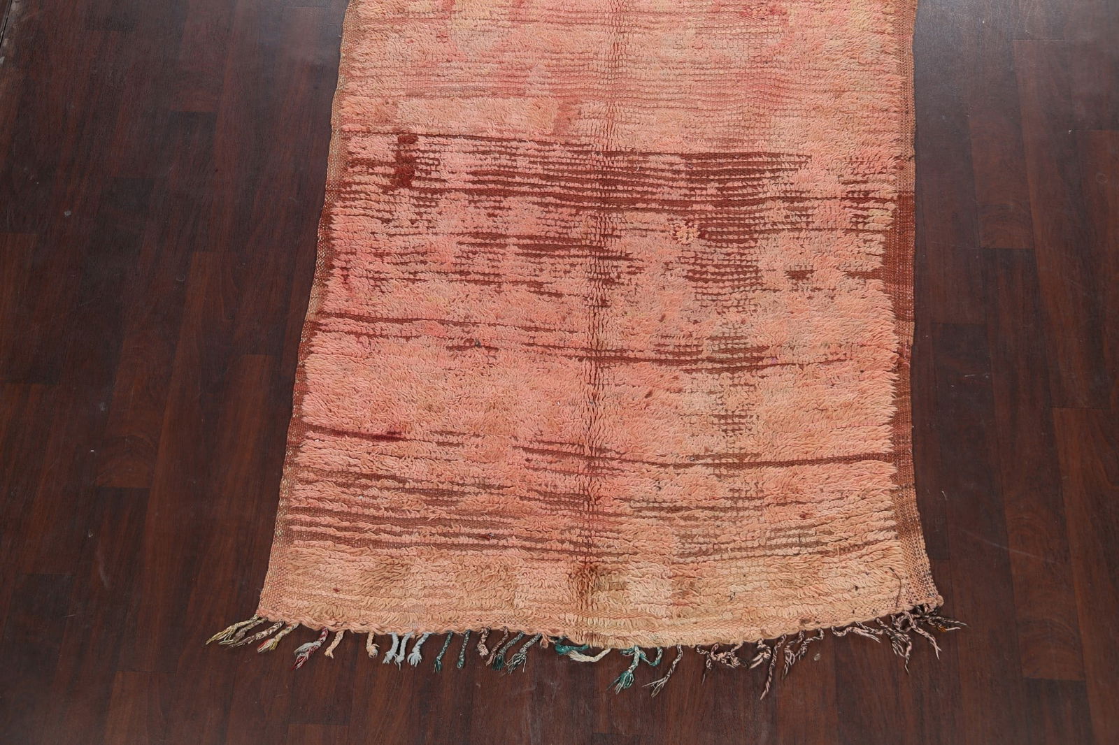 Antique Tribal Moroccan Oriental Area Rug 5x12 - 8