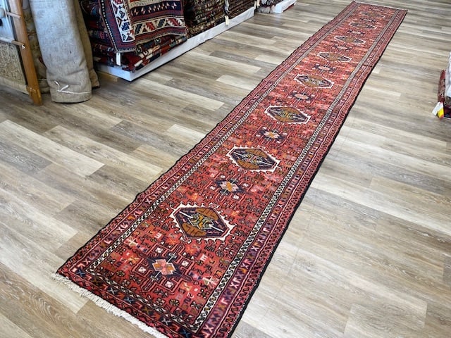 Vintage Long persian Karajeh Runner-5163 (1 of 10)