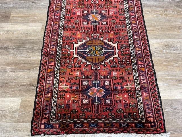 Vintage Long persian Karajeh Runner-5163 - 2