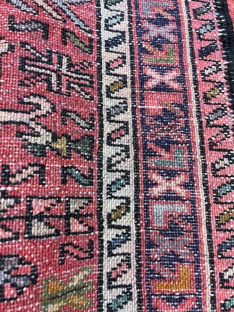 Vintage Long persian Karajeh Runner-5163 - 7