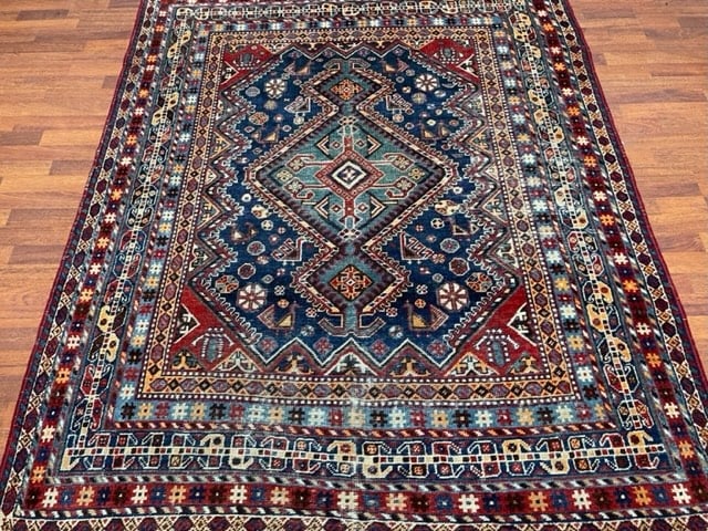 Antique Persian Mahal Rug-5040 (1 of 7)
